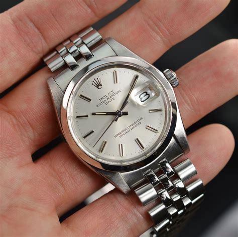 Rolex Vintage Date Reference 1500, A Stainless Steel Automatic 